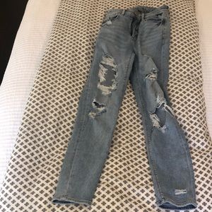 American Eagle mom jean size 00
